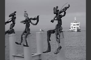invasion de flottins sur Evian