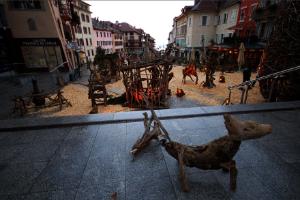 invasion de flottins sur Evian