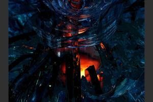 Visiter une sculpture de verre