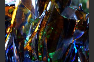 Visiter une sculpture de verre